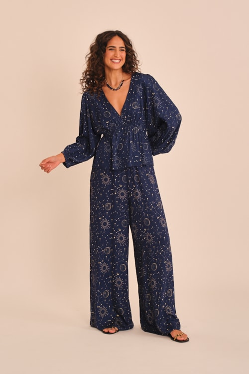 Bata Ceu Indigo Estampado - foto 1