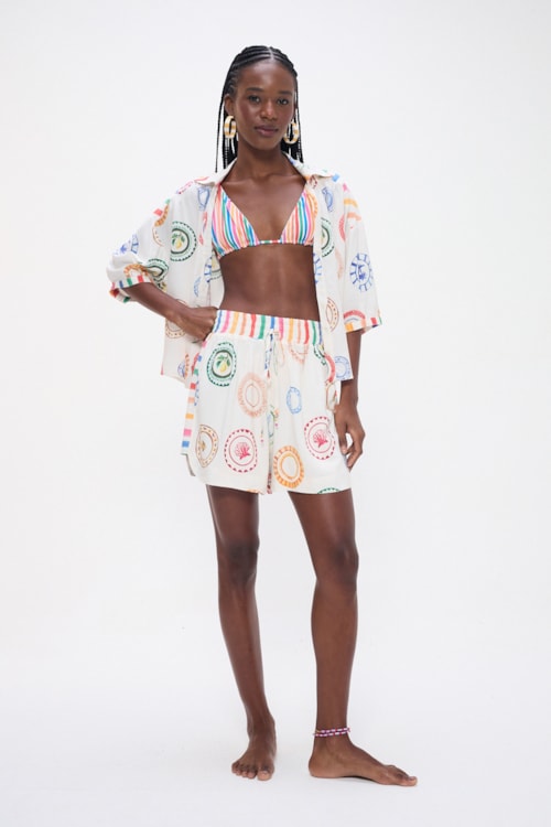 Biquini Verano Double Face Estampado - foto 1