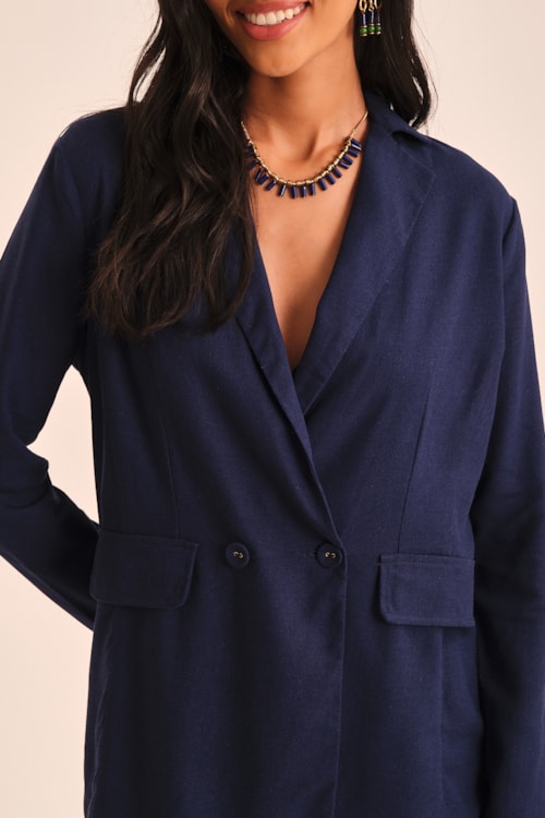 Blazer Poente Azul Medina - foto 1