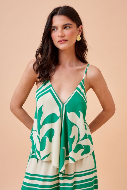Blusa Al Mare Estampado - foto 1