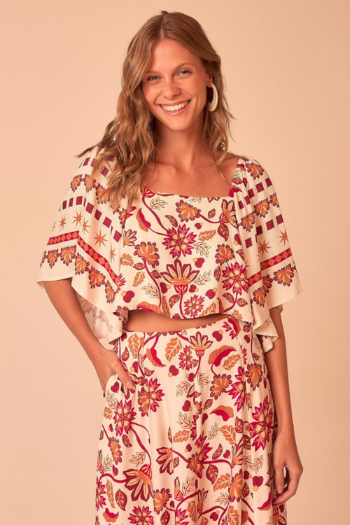 Blusa Alba Estampado - foto 1