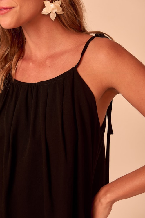 Blusa Amarração Essencial Preto - foto 4