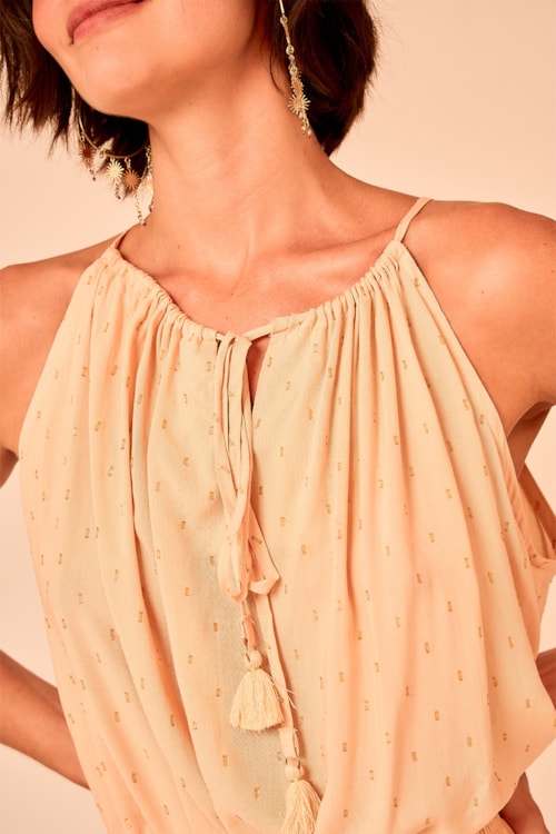 Blusa Aura Bege - foto 2