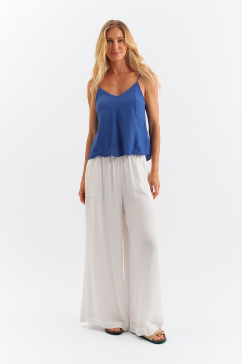 Blusa Aurora Azul Gruta - foto 2