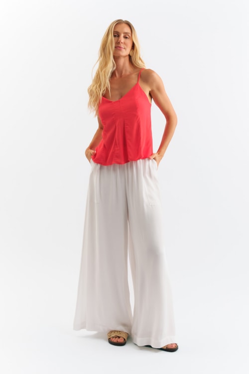 Blusa Aurora Vermelho Fogo - foto 2