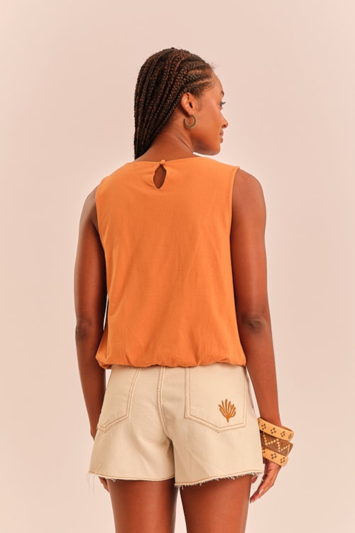 Blusa Balone Poente Acafrao - foto 4