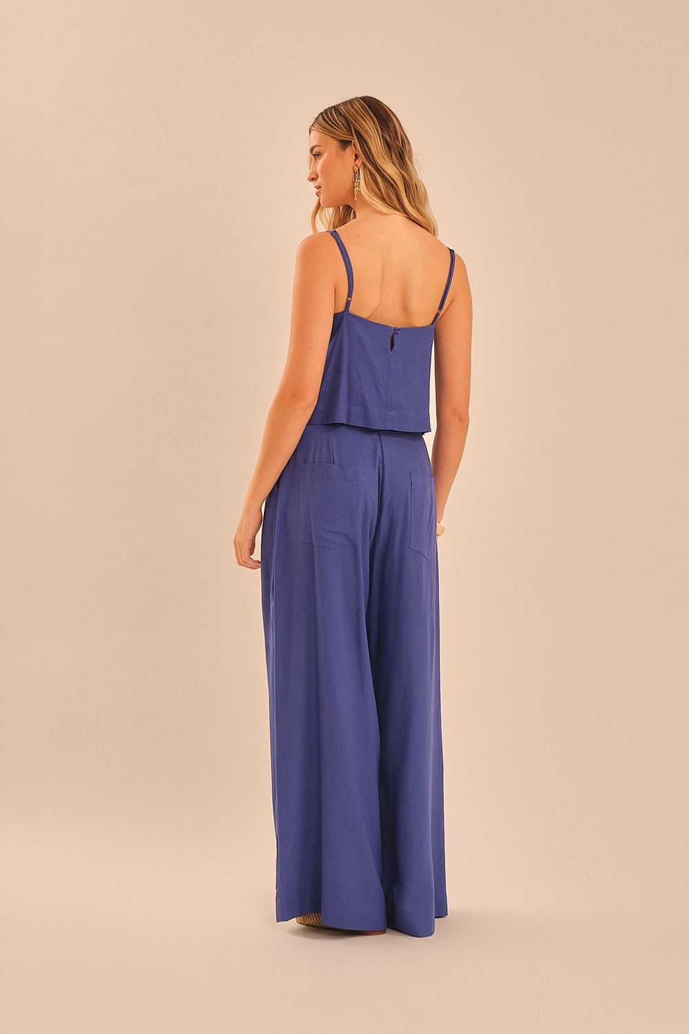 Blusa Brisa Do Mar Azul Marine