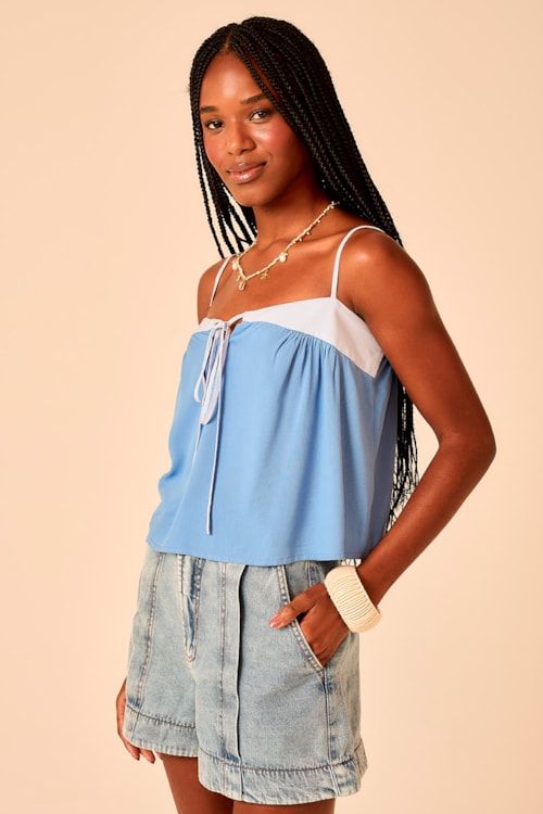 Blusa Ceu Bicolor - foto 2