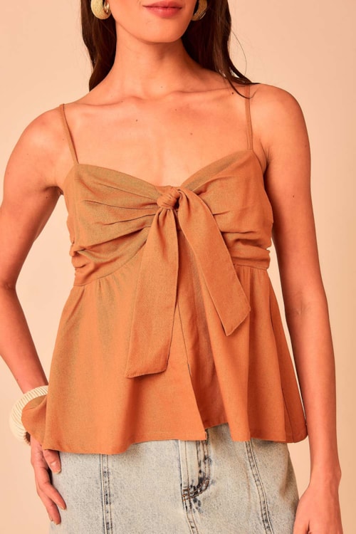 Blusa Ciena Caramelo - foto 2