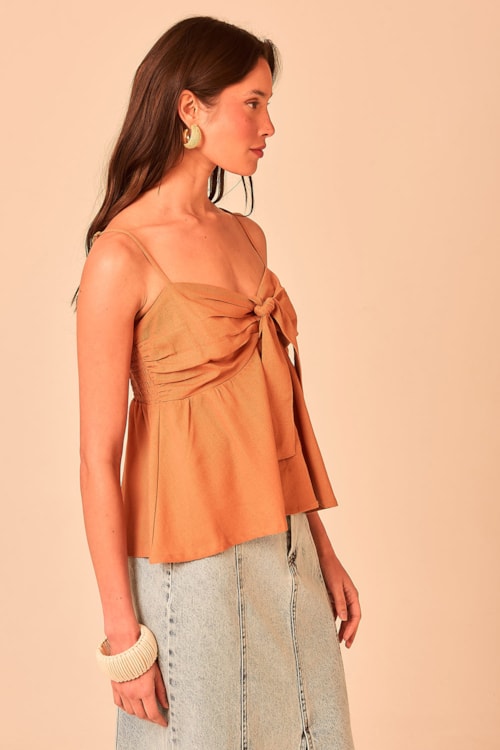 Blusa Ciena Caramelo - foto 3