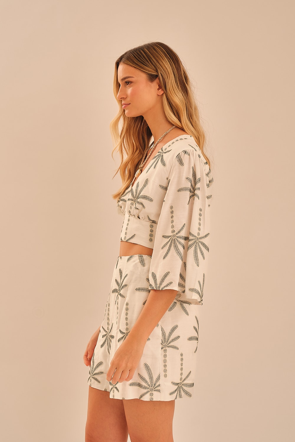 Blusa Coqueiro Balneario Off