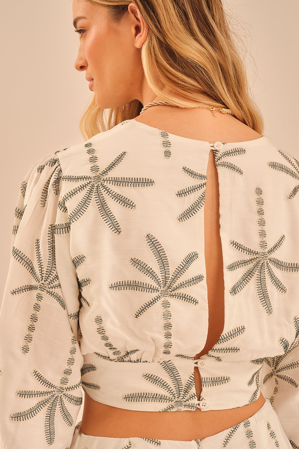 Blusa Coqueiro Balneario Off