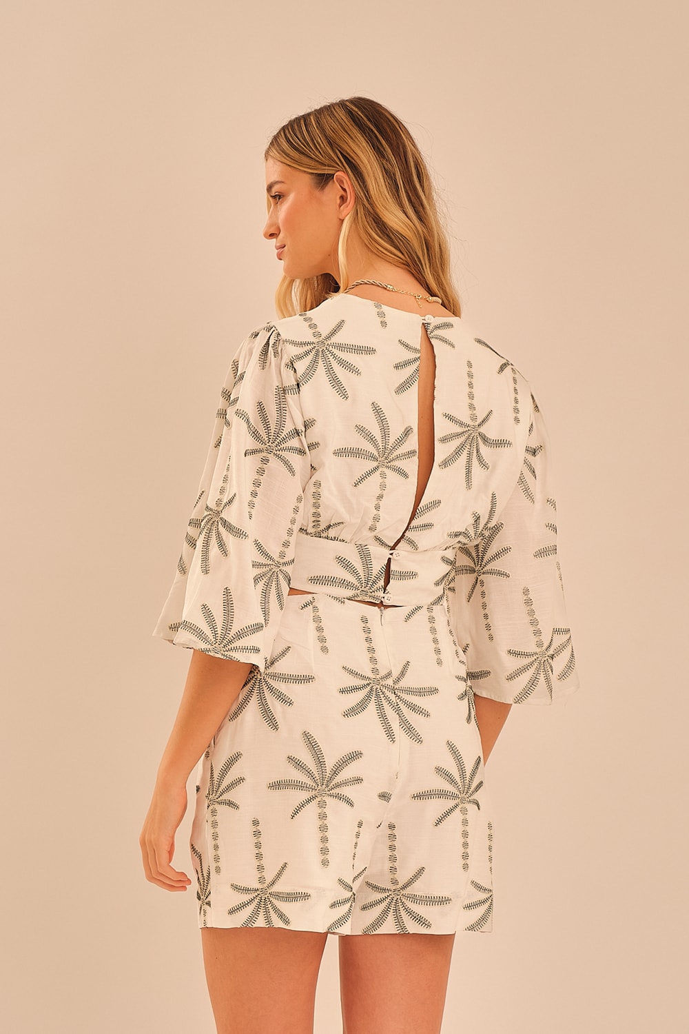 Blusa Coqueiro Balneario Off