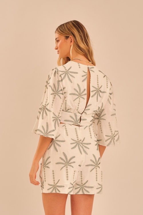 Blusa Coqueiro Balneario Off - foto 6