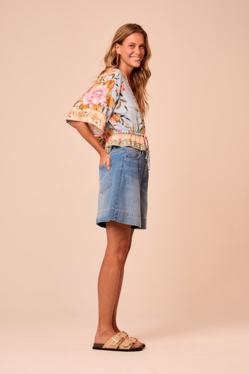Blusa Estampa Sorrento Estampado - foto 2