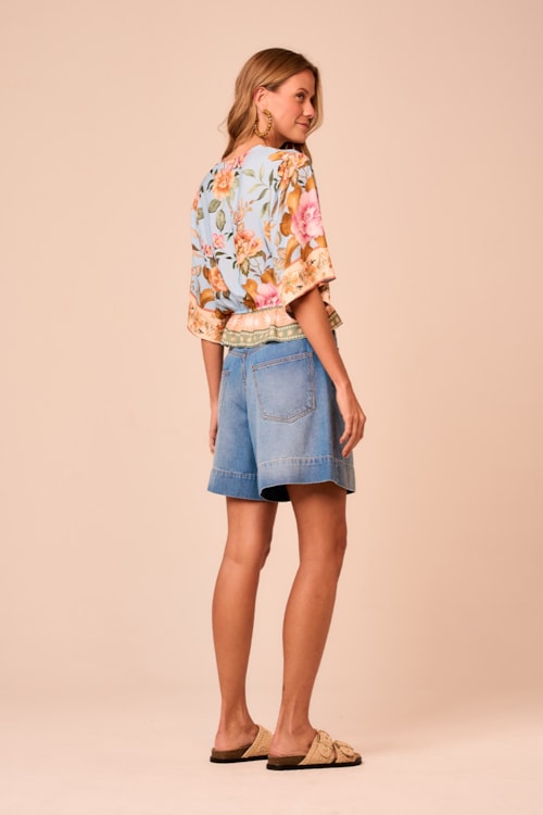 Blusa Estampa Sorrento Estampado - foto 3