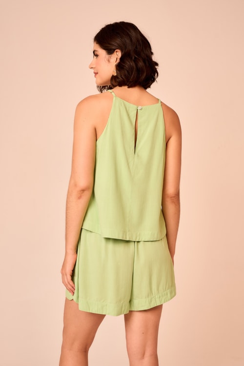 Blusa Flor Verde - foto 4