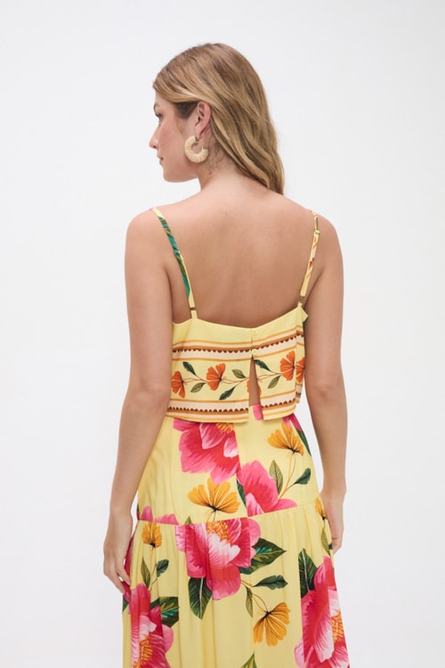 Blusa Flora Estampado - foto 4