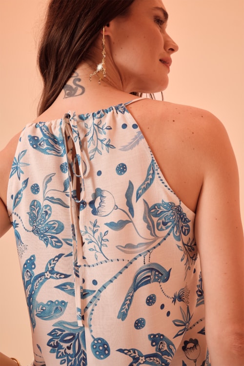 Blusa Floral Brisa Estampado - foto 5