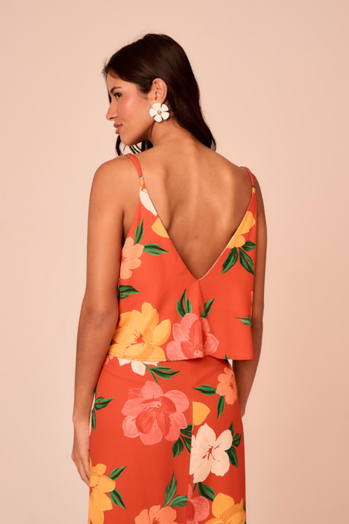 Blusa Floral Fiore Estampado - foto 3