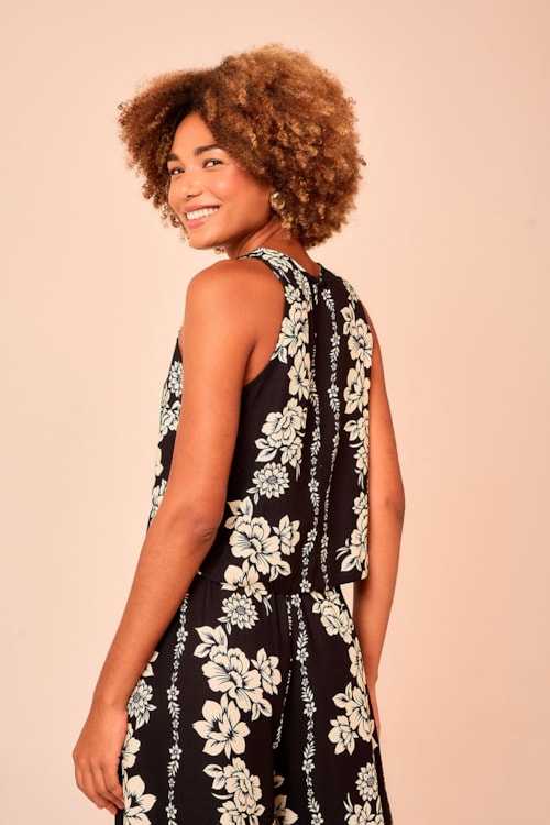 Blusa Floral Leveza Estampado - foto 2