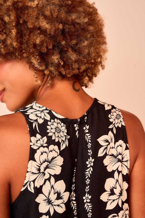 Blusa Floral Leveza Estampado - foto 4