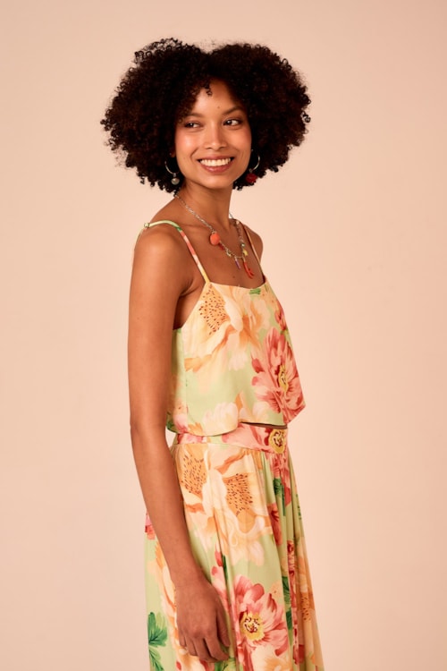 Blusa Floral Napoli Estampado - foto 2