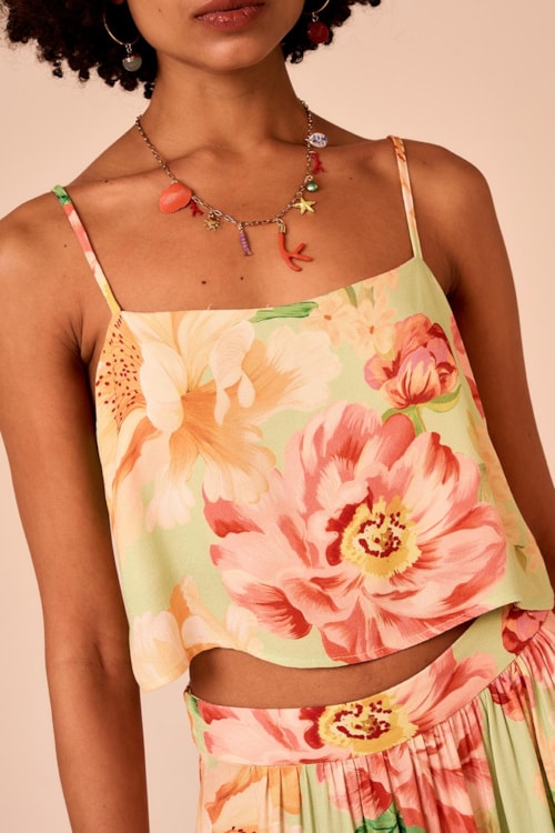 Blusa Floral Napoli Estampado - foto 3