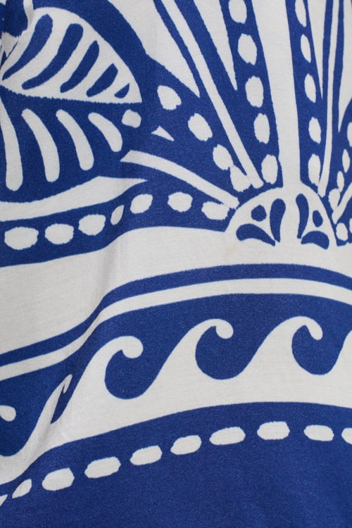 Blusa Floral Nautico Estampado - foto 5