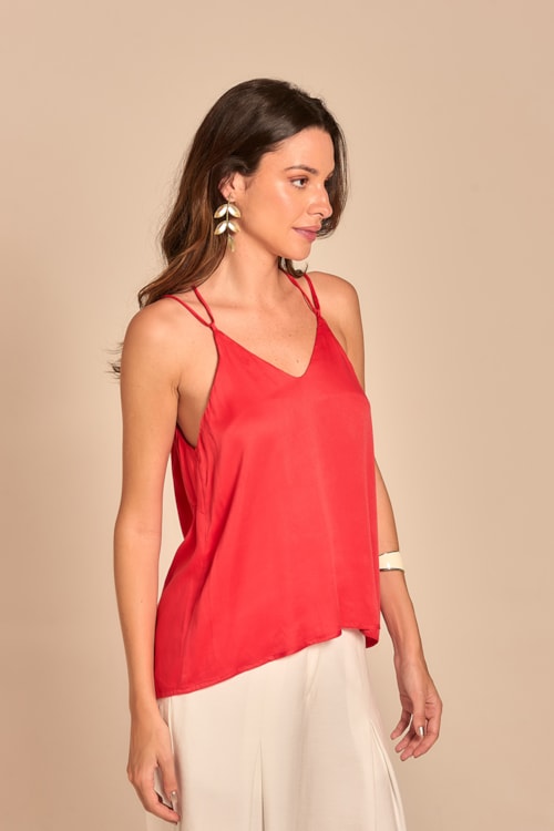 Blusa Gloss Vermelho - foto 2