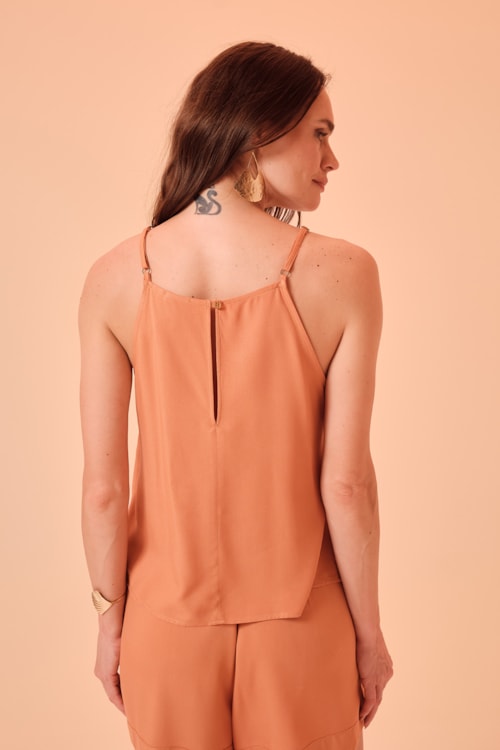Blusa Harmonia Laranja - foto 4