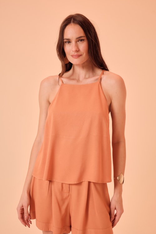 Blusa Harmonia Laranja - foto 1