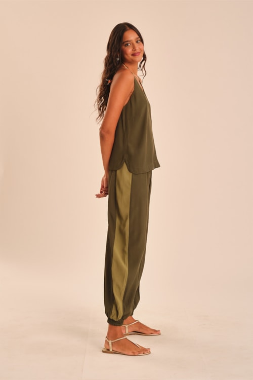 Blusa Hortela Basica Verde Jade - foto 2