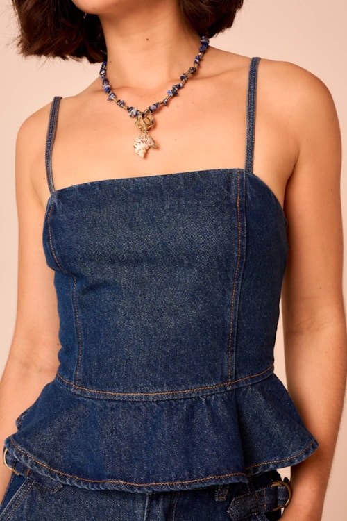 Blusa Jeans Lazuli Jeans - foto 4