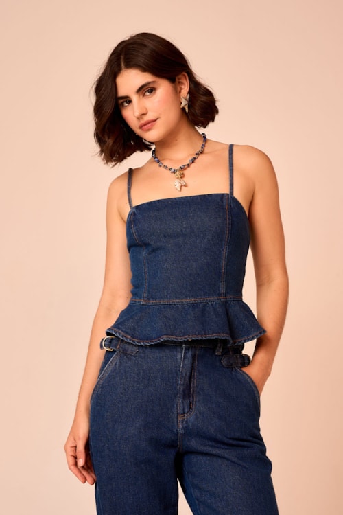 Blusa Jeans Lazuli Jeans - foto 1