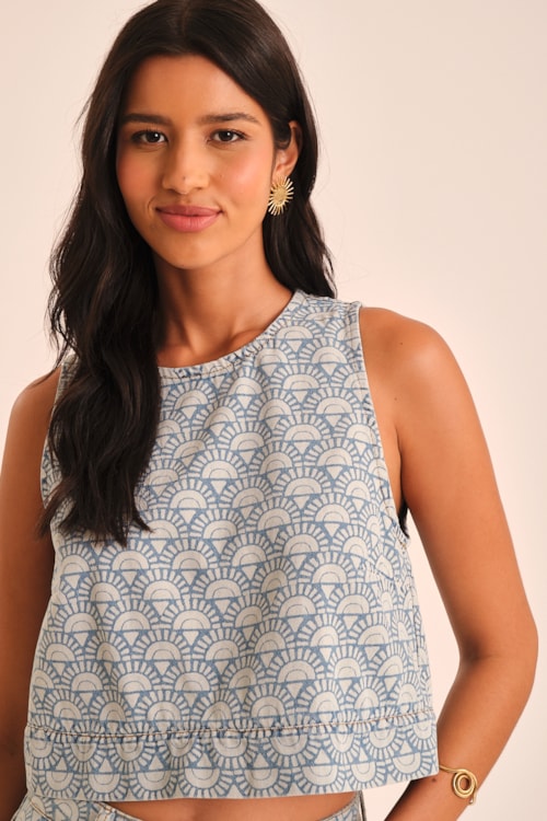 Blusa Jeans Sol Do Deserto Jeans - foto 2