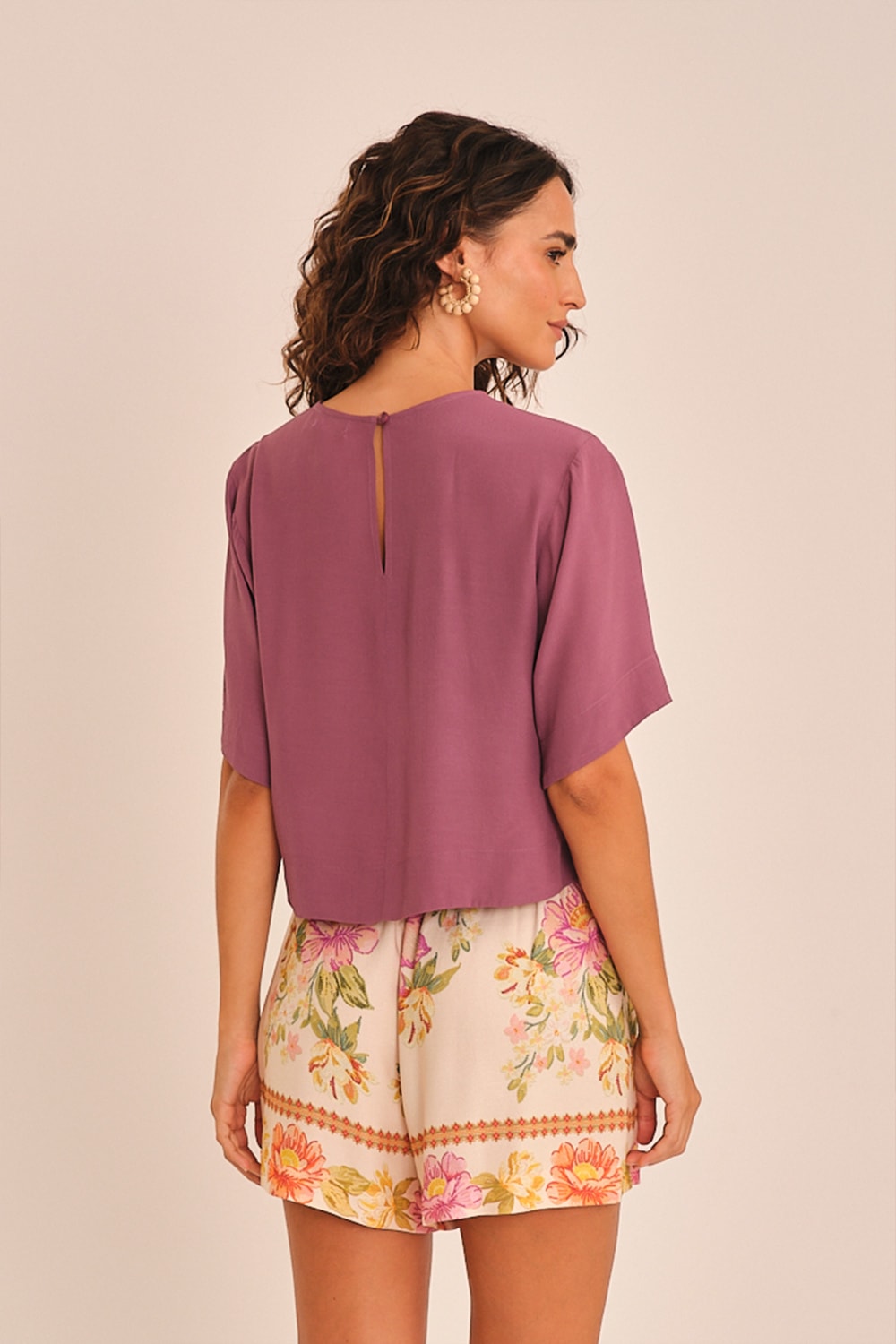 Blusa Layla Roxo Lavanda