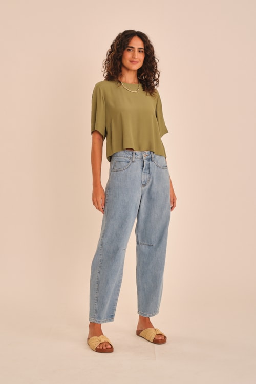 Blusa Layla Verde Palmeira - foto 1