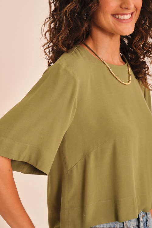 Blusa Layla Verde Palmeira - foto 3