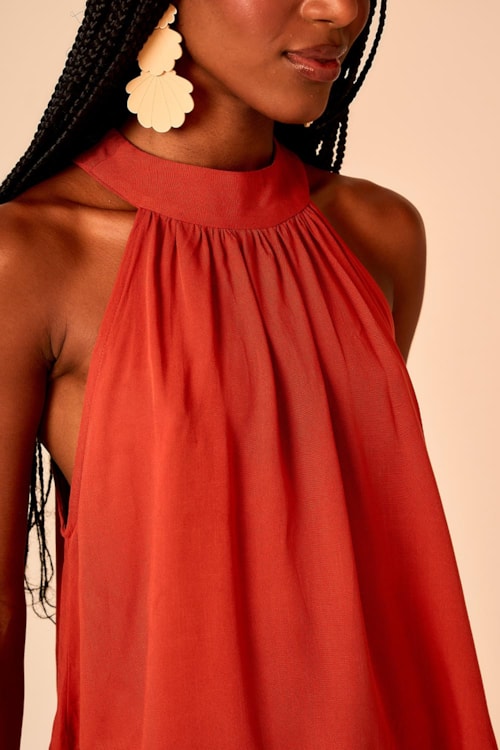 Blusa Lena Telha - foto 2