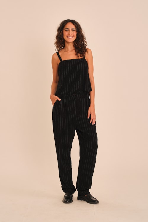 Blusa Listra Alfaiataria Listrado - foto 1