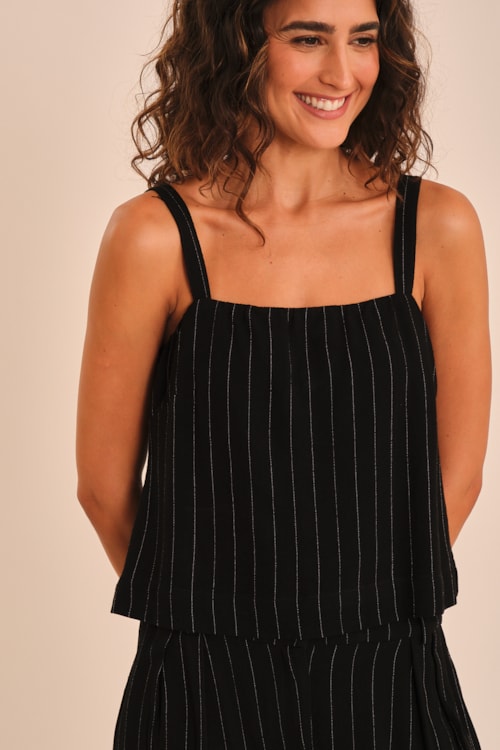 Blusa Listra Alfaiataria Listrado - foto 3