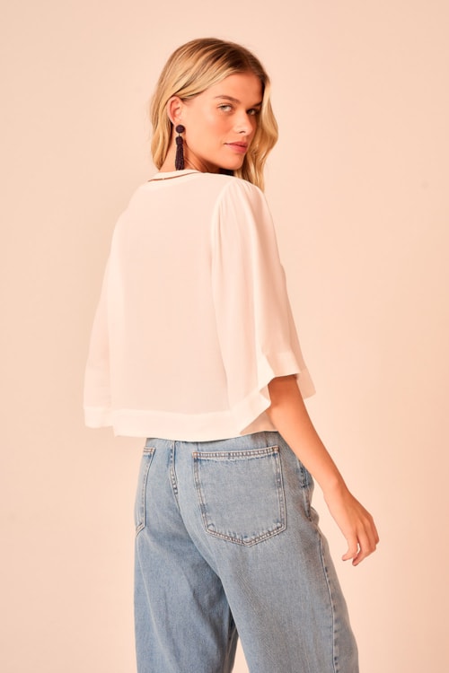 Blusa Lotus Off - foto 2