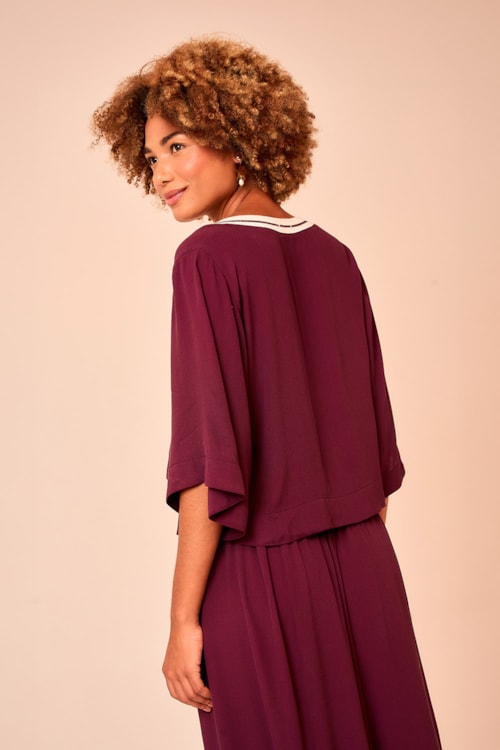Blusa Lotus Roxo - foto 2