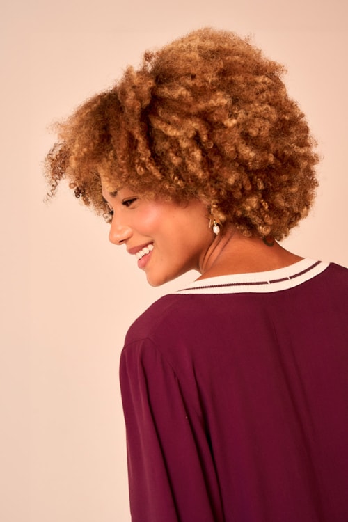 Blusa Lotus Roxo - foto 4