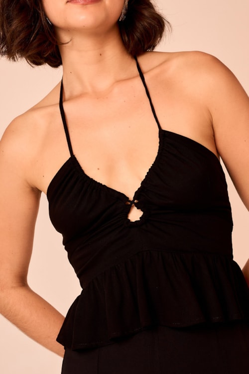 Blusa Luar Preto - foto 4