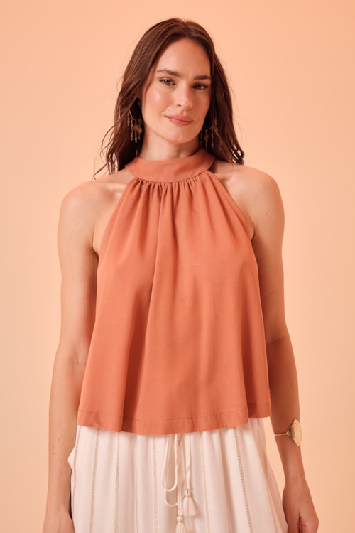 Blusa Luma Caramelo - foto 1