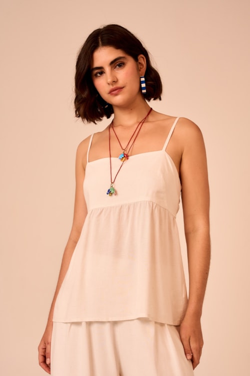 Blusa Madre Perola Areia - foto 1