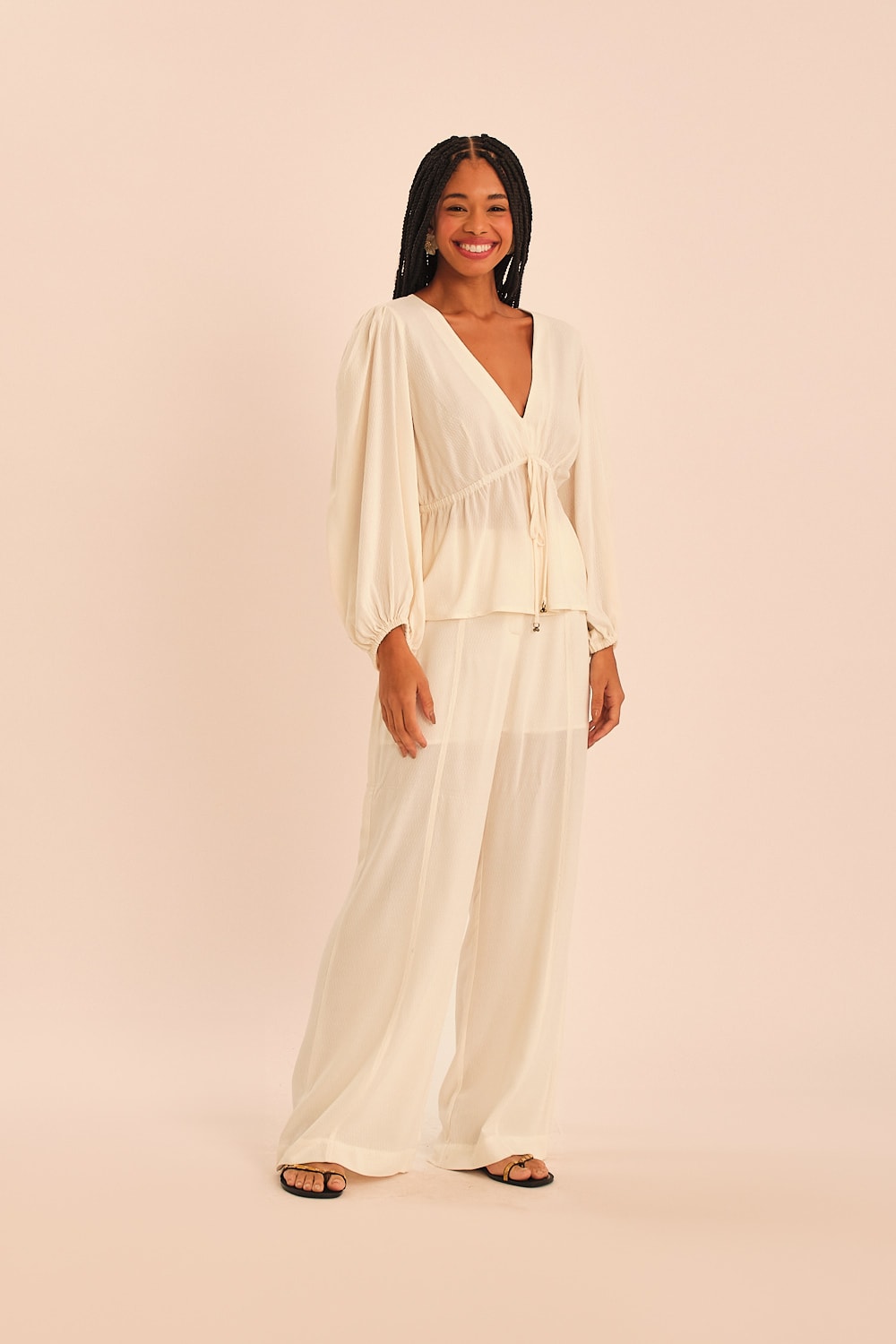 Blusa Maquinetado Persa Off