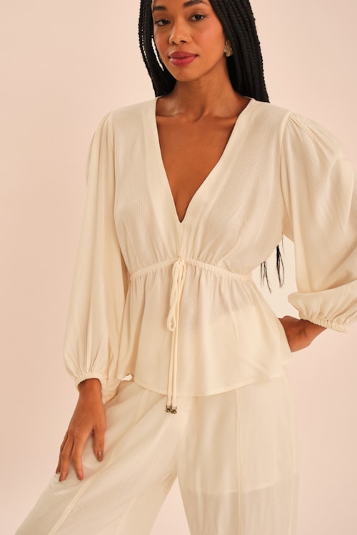 Blusa Maquinetado Persa Off - foto 4